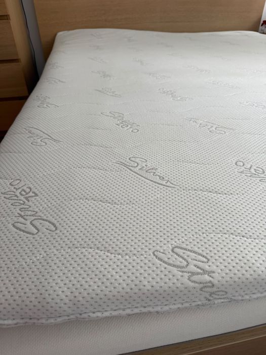 Saltea topper Antistress Silver de la Sleepy