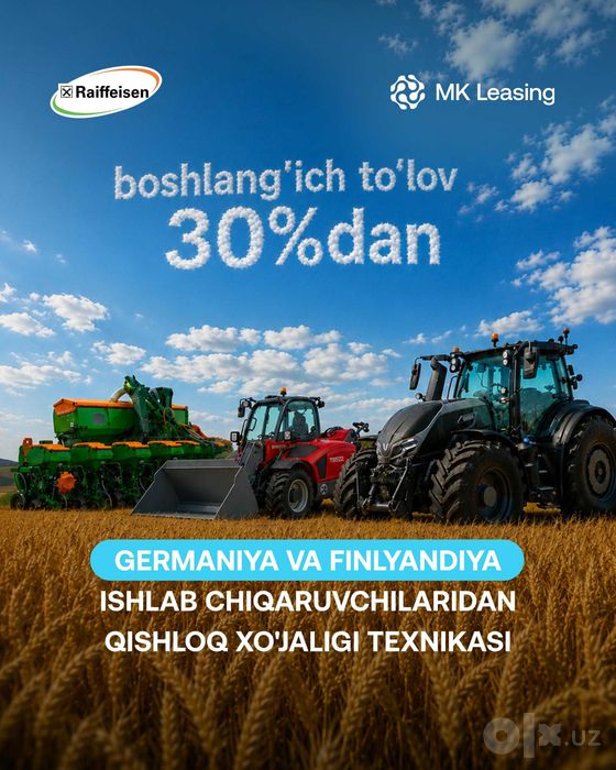 Germaniya va Finlyandiya qishloq xoʻjaligi texnikasi