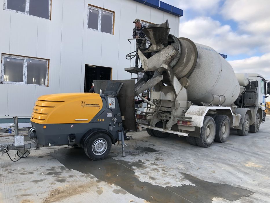Inchiriez pompa beton stationara -fixa