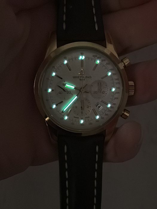 Breitling Transocean Chronograph 18K Rose Gold