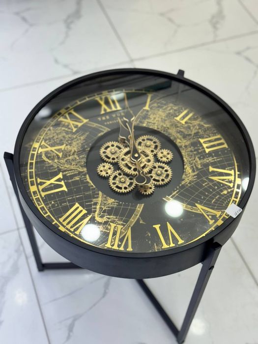 Часы журнальный столик люксовые падароки  серьёзно людей