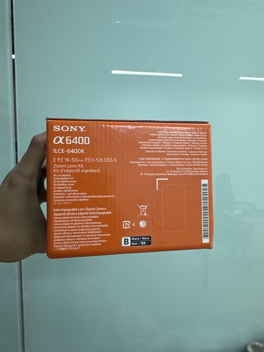 Sony A6400 и обьектив kit 16-50mm