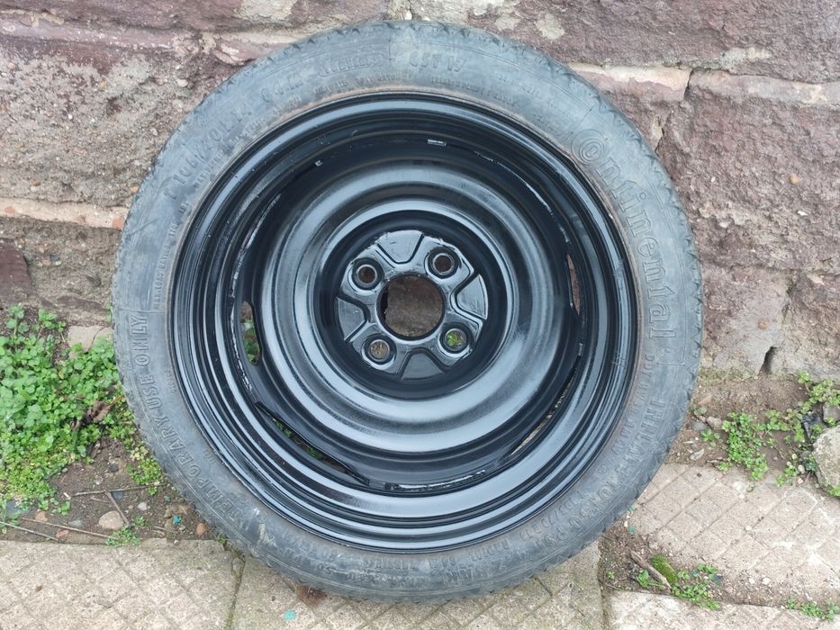 Резервна бандажна гума патерица 14 цола 4х100