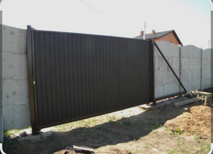 Ворота откатные +автоматика