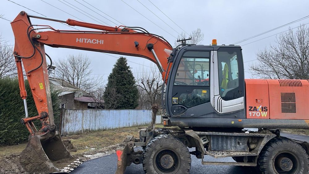 Se vinde Excavator Hitachi ZaXis 170W si Mini-excavator KATO 3,5t
