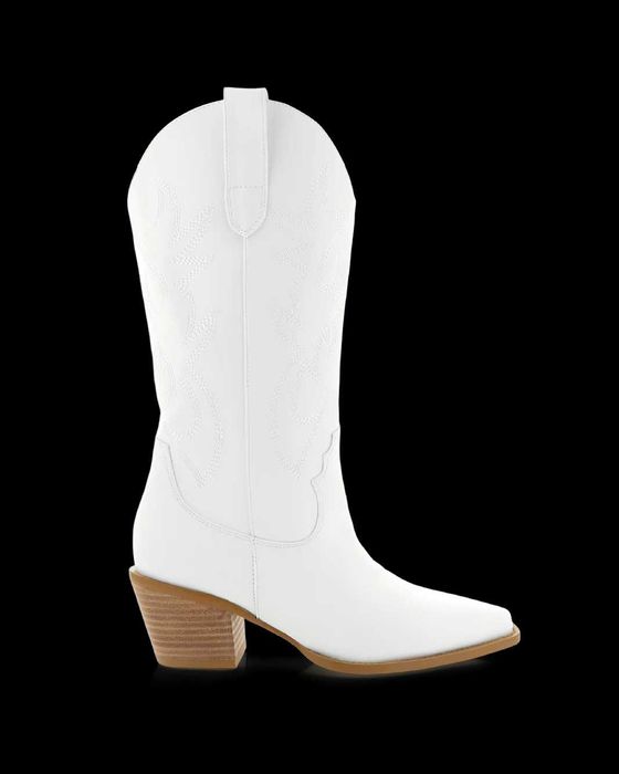 PINKO White Boots 100% leader