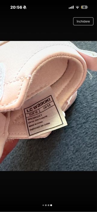 Pantofi bebelusi LCW