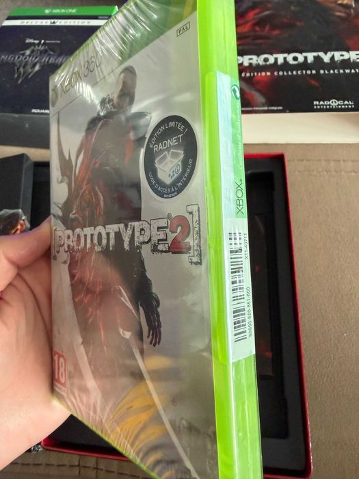Kingdom Hearts 3 Deluxe/Prototype 2 и 6 steelbooks Xbox
