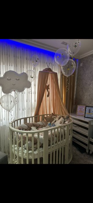 Krovat bolalar uchun hamma komplekti bilan