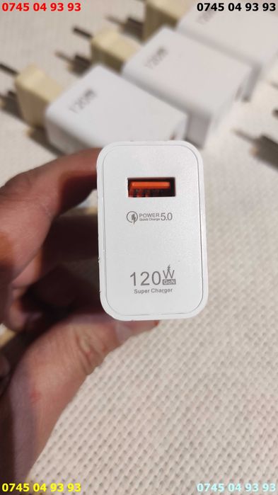 alimentator incarcator telefon tableta 120w 5v 9v 12v fast charge