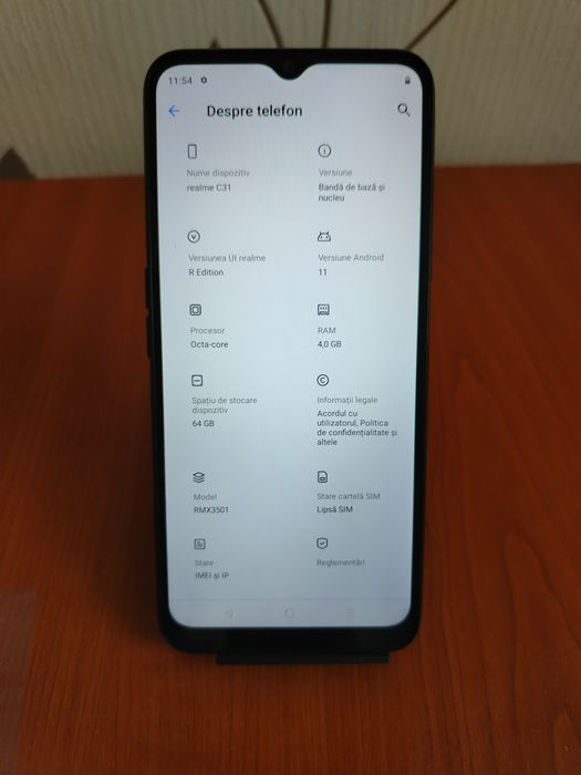 SUPER OFERTĂ Realme c31 un model Nou fără defecte