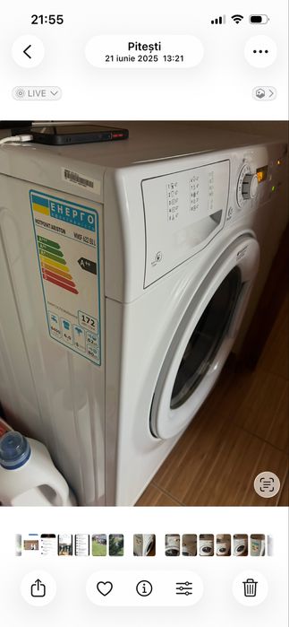 Masina de spalat rufe Ariston Hotpoint