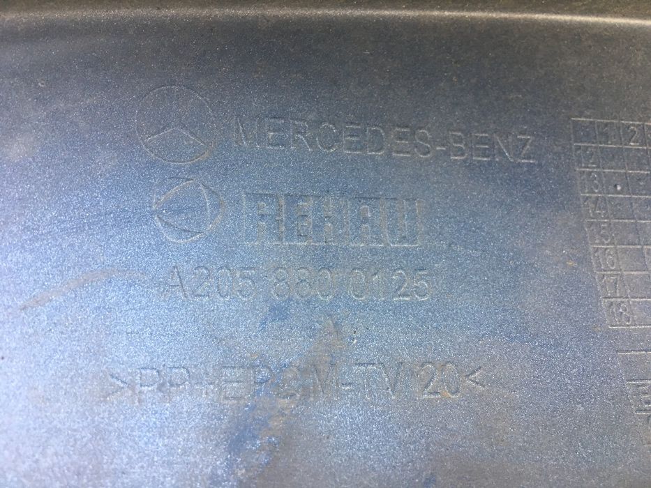 Оригинална предна броня за Mercedes C-Class. W205. 14-18.