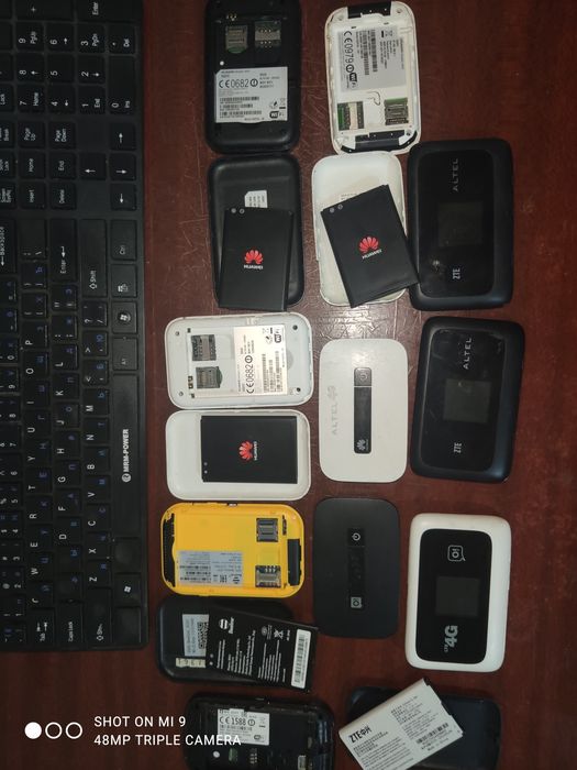 Orginal HUAWEI/ZTE Universal Chuntak Wi-Fi Routerlar 4G/LTE/H+. B.U