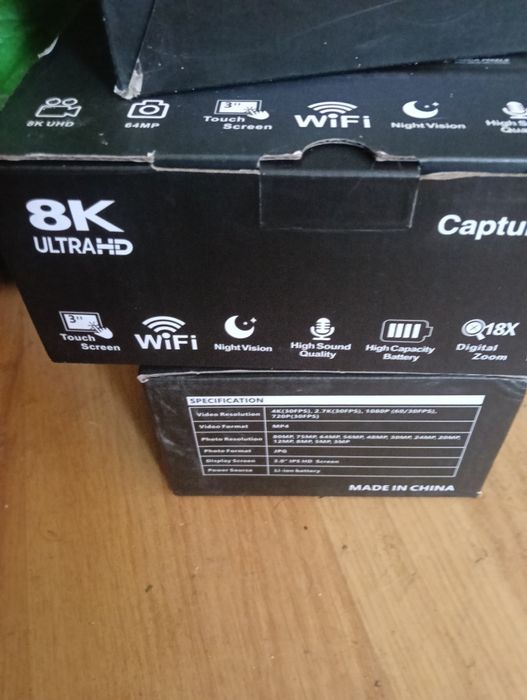 Camere video 8k 6k 4k  noi