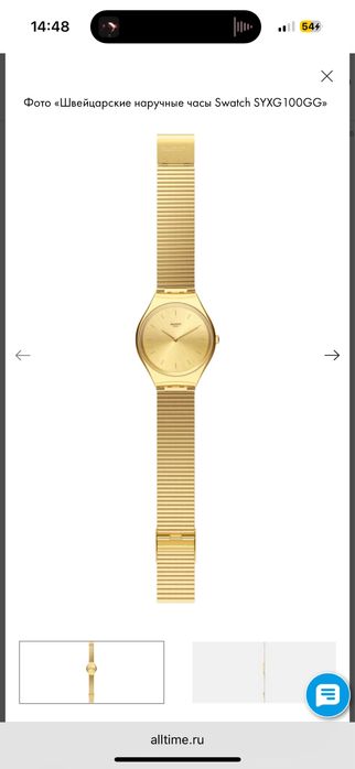 Swatch SYXG100GG