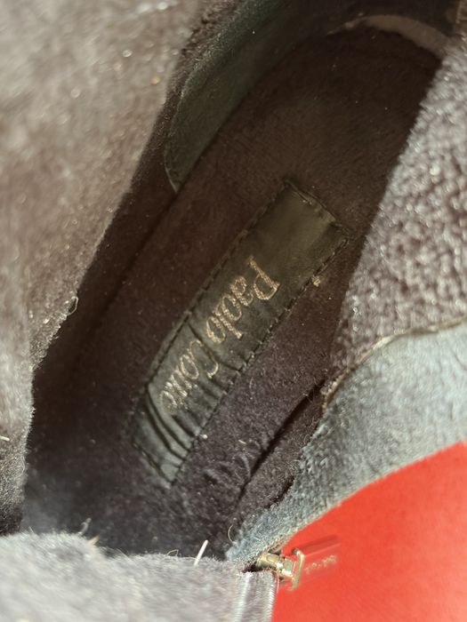 Ботинки на высокой танкетке / платформе