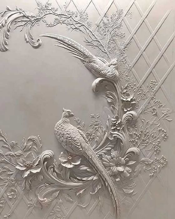 Скалы, камни, лепнина