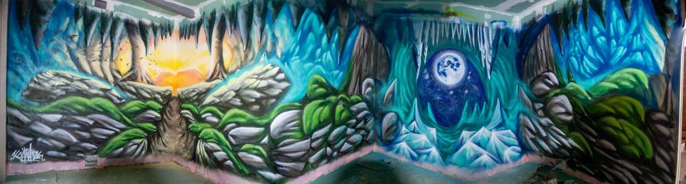 Рисуване на стени. Рисуване на гейминг герой , портрети, карикатури