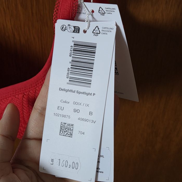 Sutien Triumph nou vu eticheta 90 B