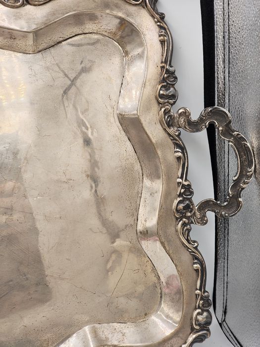 Industria Peruana,сребърен поднос, Перу, проба 900. грама
2460 гр