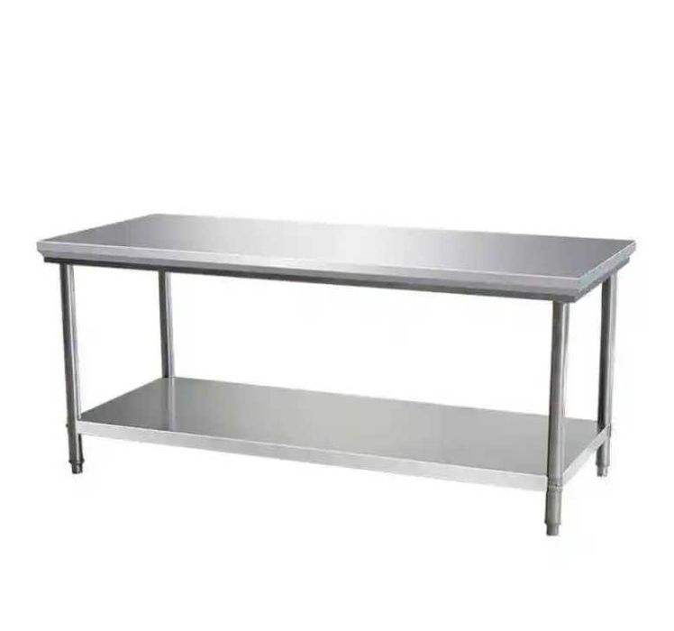 Oferta!!!masa de inox cu polita 200x70x85H pret 1400 lei,NOUA