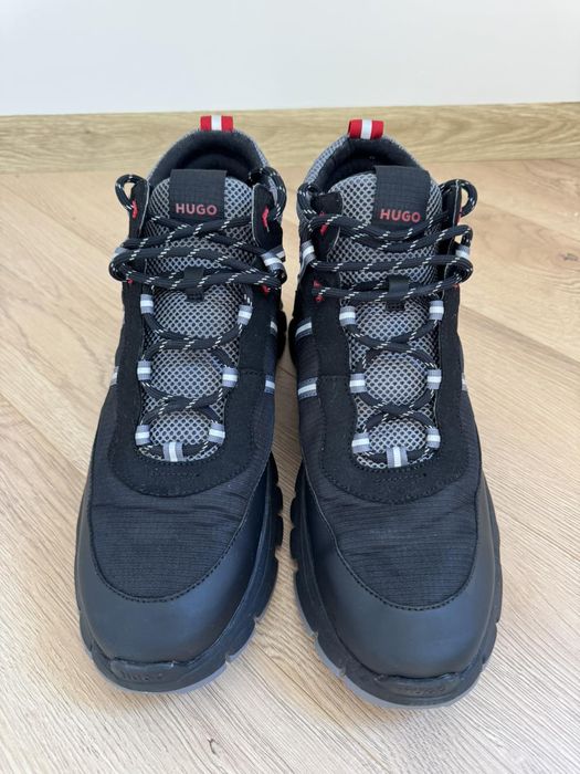 Зимни черни обувки Hugo Boss размер 44