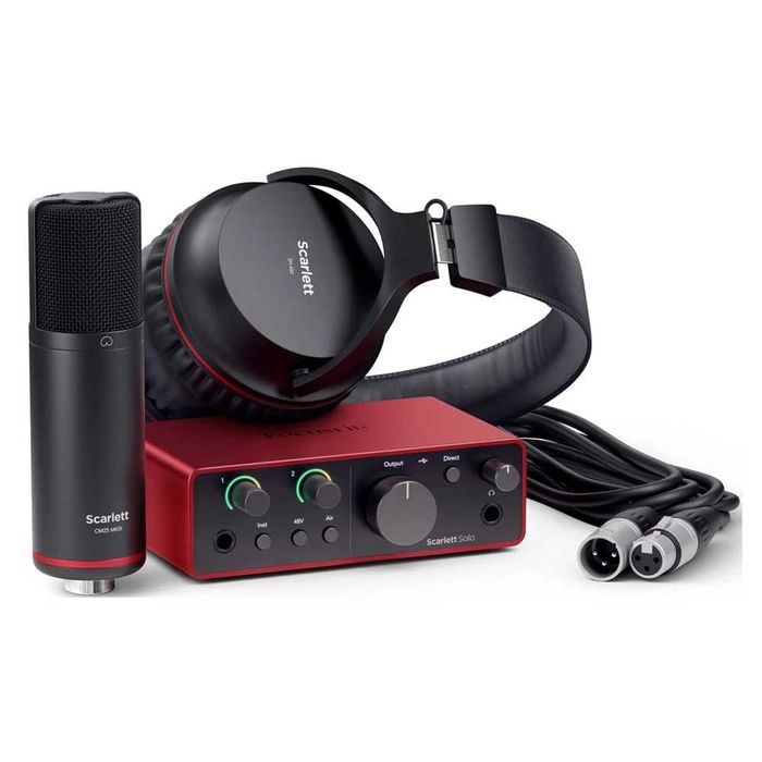 Focusrite Scarlett Solo Studio 4th Gen