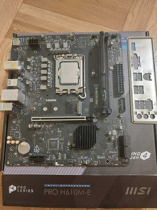 Intel i5 14500 + MSI Pro H610M+E с Wi-Fi + 16GB DDR5 RAM
