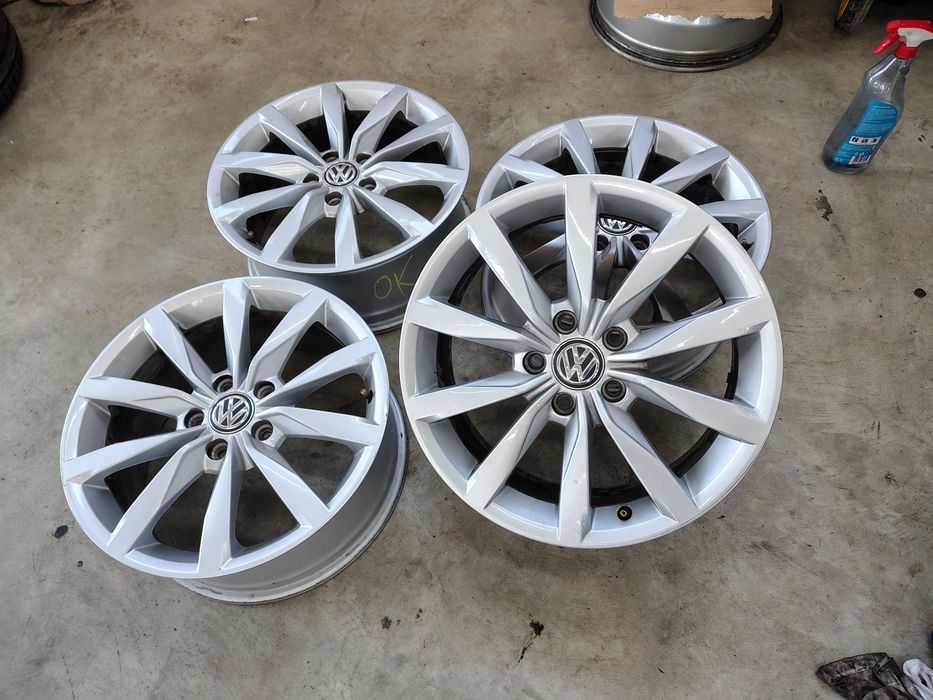 4бр.Алуминиеви джанти 17ки за VW 5x112 7j et49