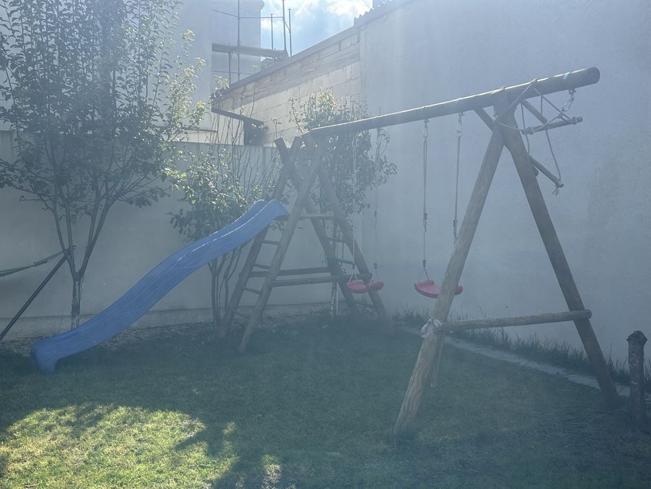 Leagan copii, ansamblu joaca