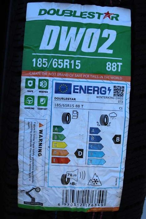 Anvelope iarna noi 185/65R15 88T, Doublestar