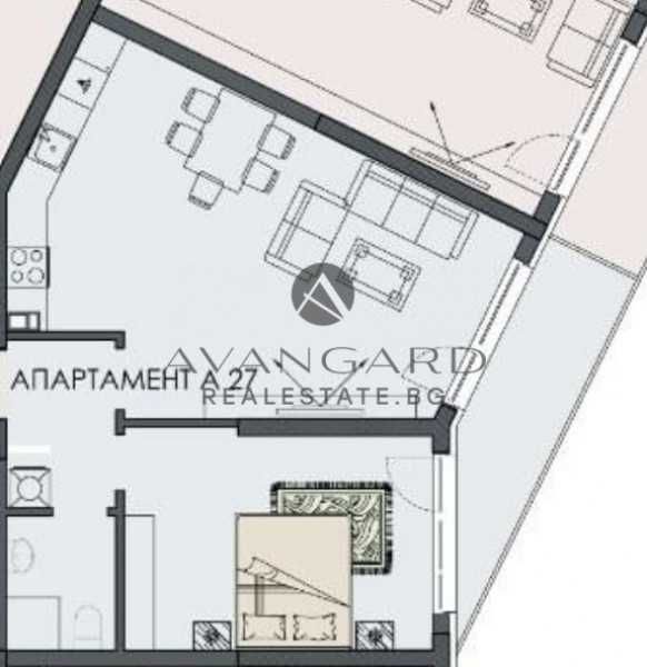 Продава се Двустаен апартамент в Пловдив, Христо Смирненски - 74 кв.м за 1377 €/кв.м - Снимка #4