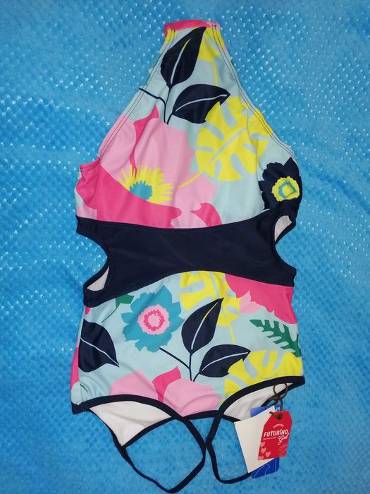 Купальник слитный для девочек