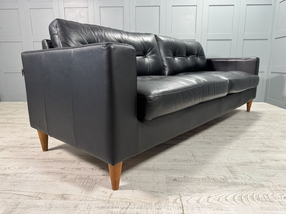 Датски кожен диван 3-ка Hjort Knudsen К106