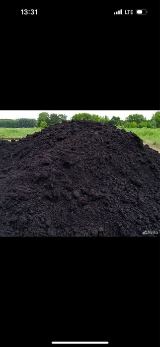 Перегной навоз чернозем говяжий