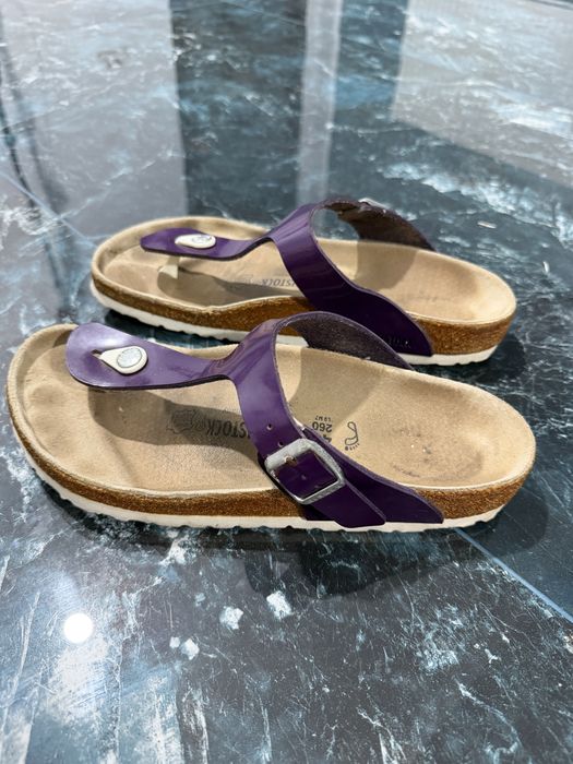 Birkenstock Gizeh Patent Avai Purple