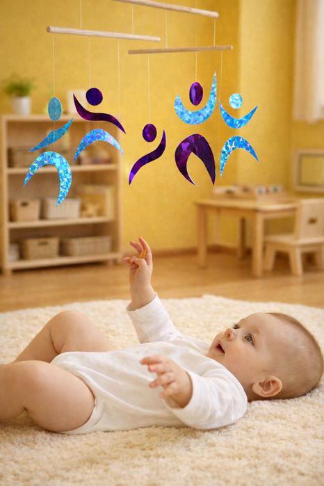 Монтесори Въртележки за бебе-Мунари,Осмостенник,Гоби,Танцьори