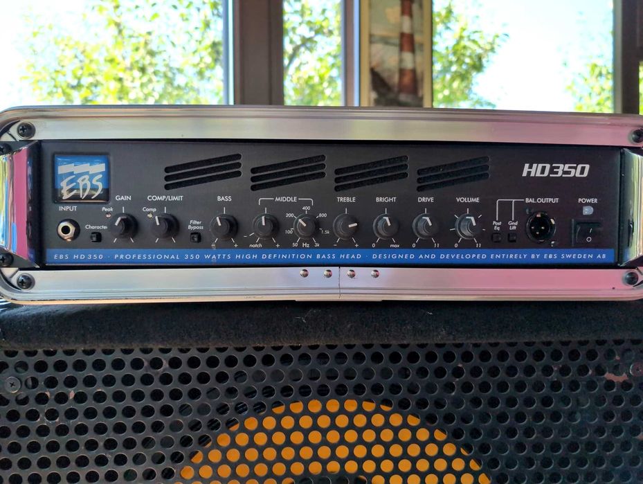 Amplificator de bas | EBS HD 350 | 350W | pentru chitară bas