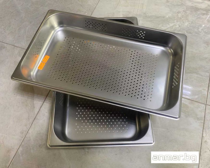 Гастронорми перфорирани, решетъчни тави, размер 53х33см