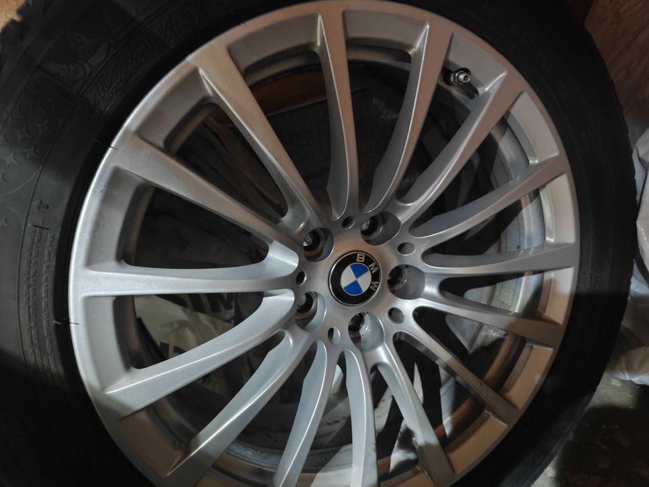 Оригинални джанти BMW style 619 , 18 цола 5х112 със зимни гуми
