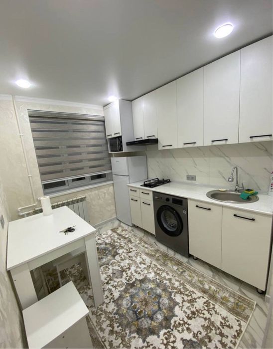 Продам кв 1/1/4 м-Ялангач / арендатор за 450 / мебель технрка