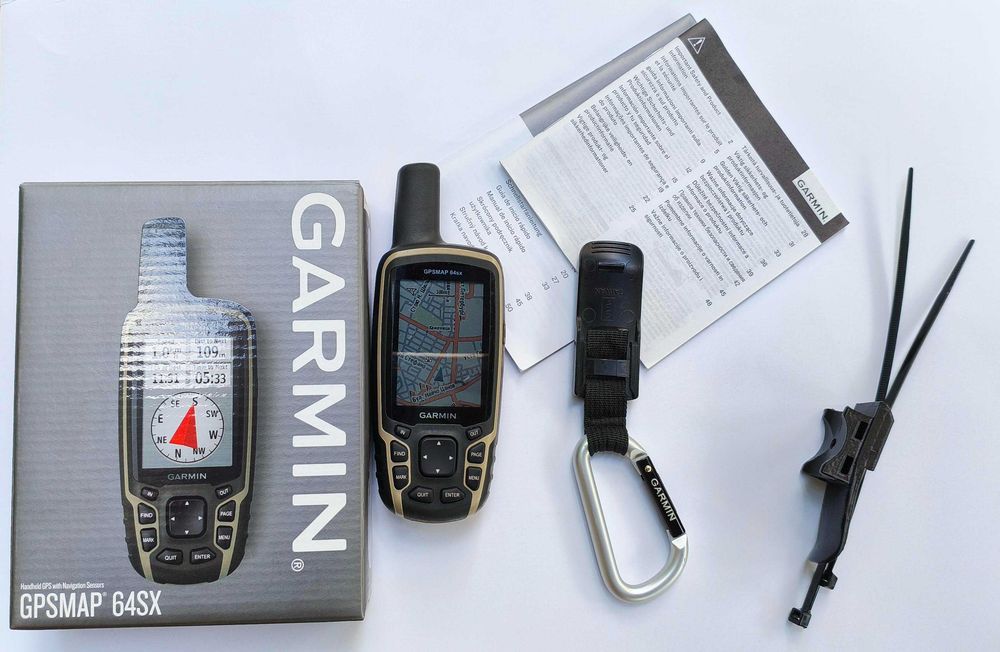 Туристическа навигация за трекинг, офроуд и др. GARMIN GPSMAP 64sx