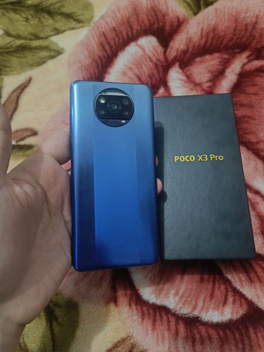 Xiaomi Poco X3 Pro 8/256GB Blue Igravoy Original Karobka Holati Yaxshi
