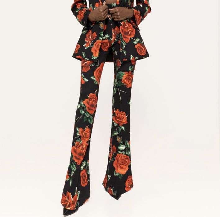 Pantaloni cu imprimeu