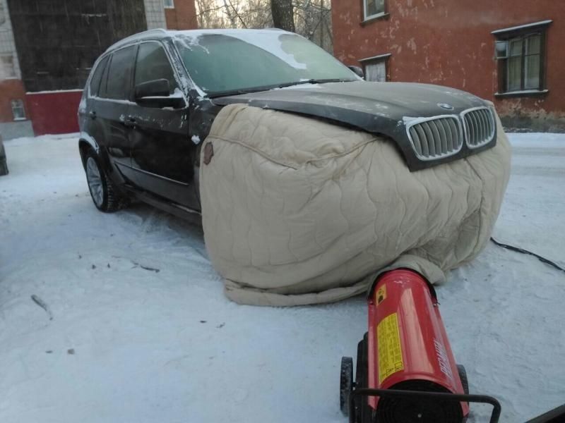 Отогрев авто фур