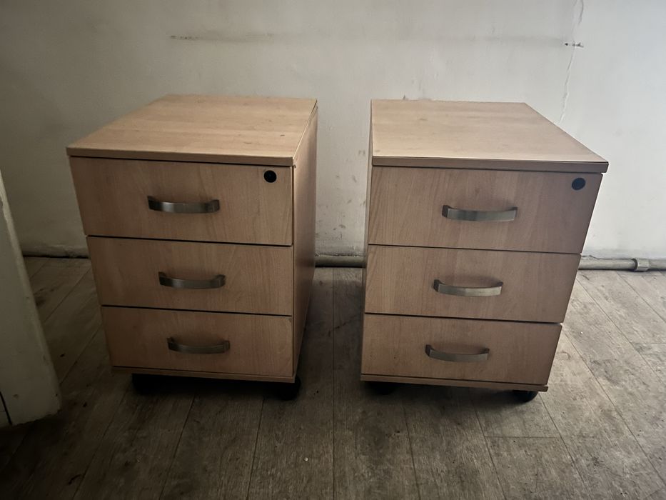 Офисный Стол и Тумба (НАБОР) 2х