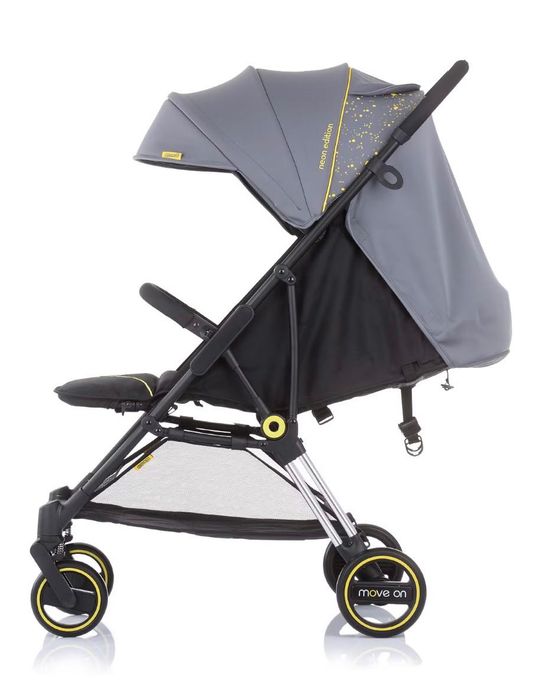 CHIPOLINO Лятна количка MOVE ON сива + зимно покривало