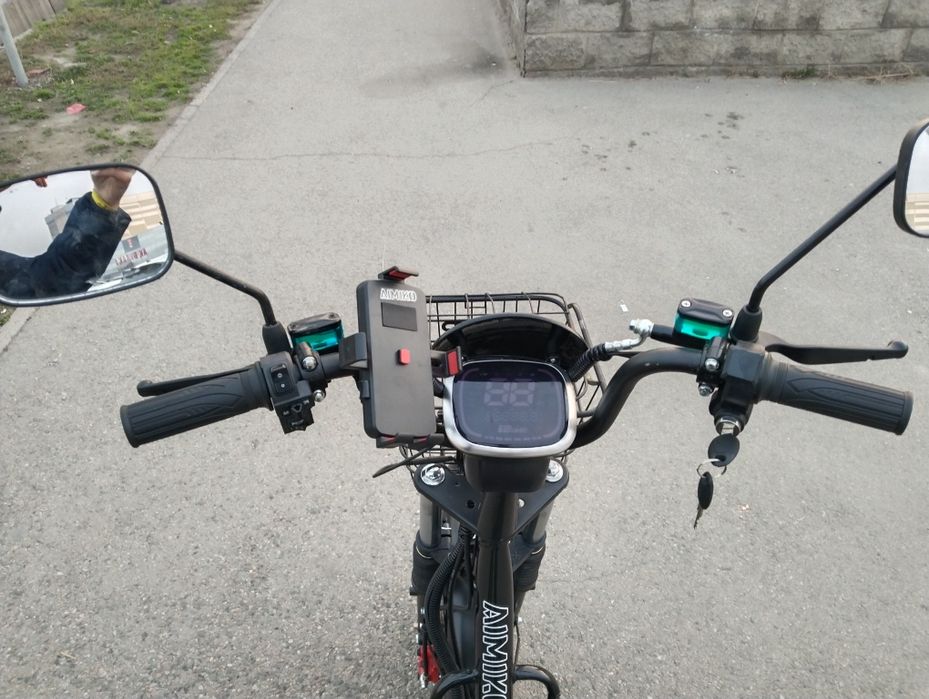 Новый электра велосипед