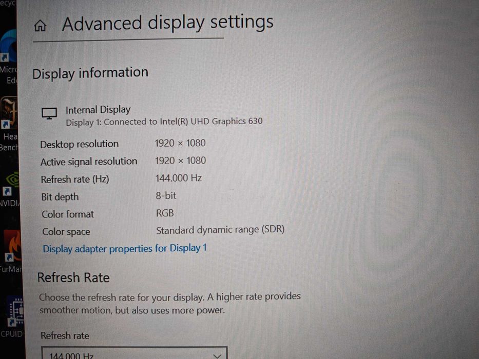 Laptop gaming Acer Nitro AN715-51/i5-9300h/GTX 1660 ti/8 gb ram/256 SSD/144 hz
